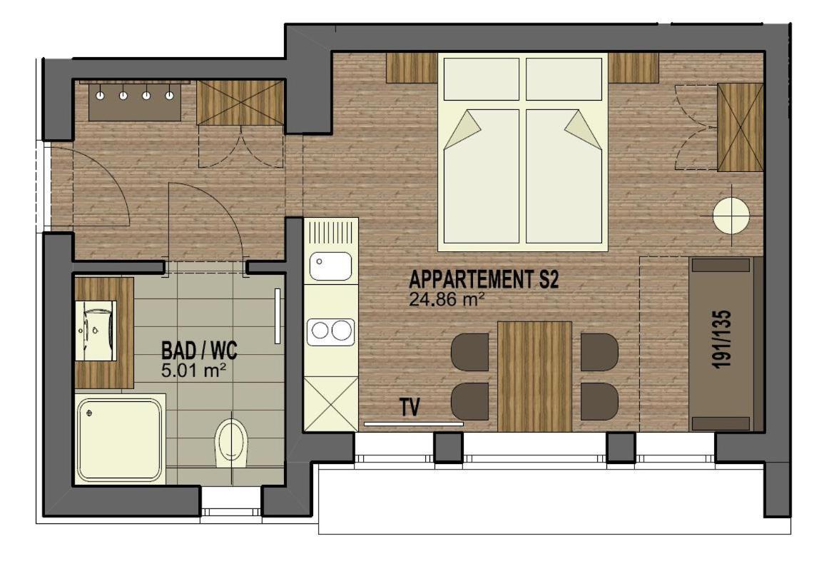 Appartements Stuhleckblick Spital am Semmering Exteriér fotografie